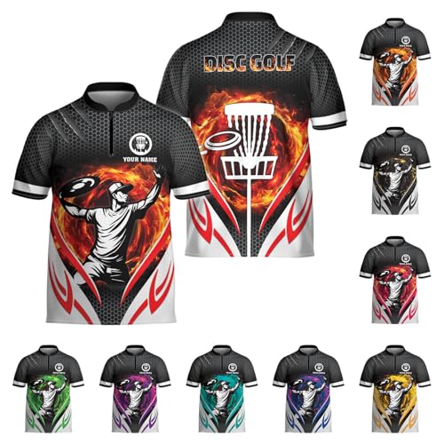 Jersey disc golf customisé idéal pour vos sorties de pêche et randonnée
