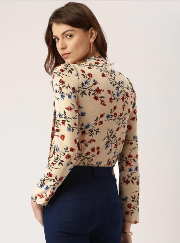 Image of HITHROW Solid Regular Fit Women's Tops