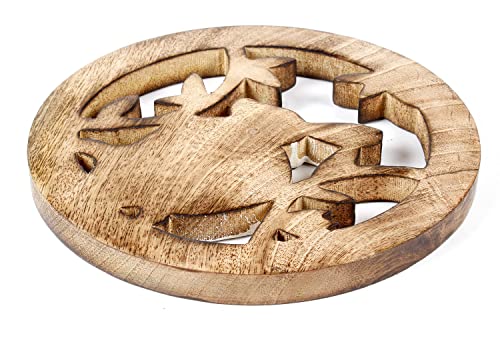 Rabbit-Wooden-Trivets-for-Hot-Pots-and-Pans-Tea-Pot-Holders-Hot-Pads-Modern-Farmhouse-Kitchen-Counter-Decor-Easter-Gifts-Ideas-8-Inch-Diameter Rabbit Wooden Trivets for Hot Pots and Pans Tea Pot Holders Hot Pads Modern Farmhouse Kitchen Counter Decor Easter Gifts Ideas 8 Inch Diameter
