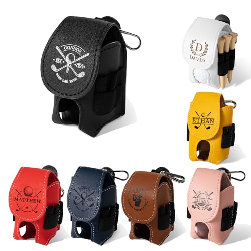 Custom Name Golf Ball Holder with Clip