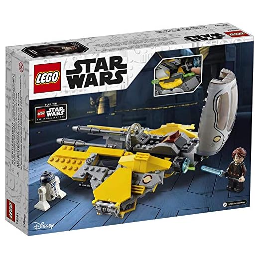 LEGO Star Wars Anakin’s Jedi Interceptor 75281 Building Toy for Kids, Anakin Skywalker Set to Role-Play Star Wars: Revenge of The Sith and Star Wars: The Clone Wars Action, New 2020 (248 Pieces)