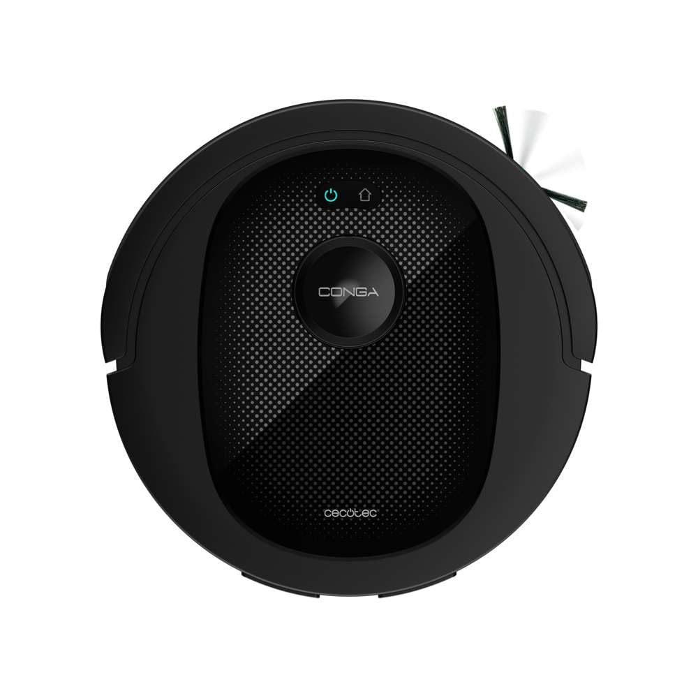 Cecotec Robot Aspirador Conga 7490 Ultimate X-Treme con tecnologÃa de navegación láser, Limpieza 4 en 1, 4000 Pa, 120 min autonomÃa, Cepillo Central multifunción, 3 Niveles de Potencia, App
