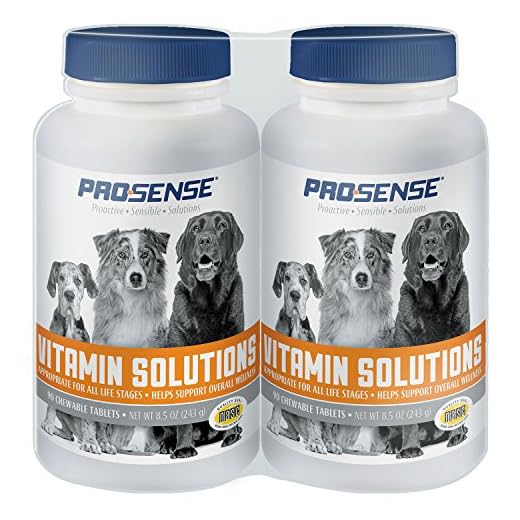 ProSense Vitamin Solutions for Dogs, 2-90 Count