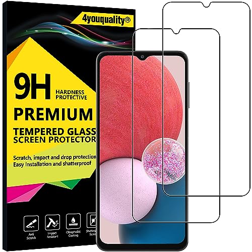 4youquality Screen Protector for Samsung Galaxy A13 5G/4G Tempered Glass Film 2-Pack [LifetimeSupport][Impact-Resistant][Anti-Scratch]