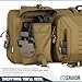 Savior Equipment Urban Warfare Tactical Double Long Gun Bag Case Backpack w/Pistol Handgun Case,36 Inch Flat Dark Earth Tan