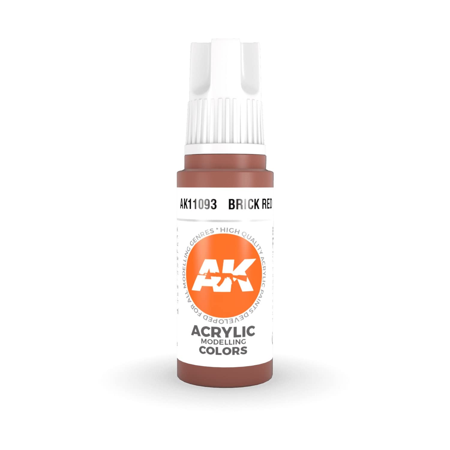 AK Interactive 3rd Gen Acrylic Brick Red 17ml