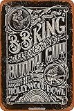 Vintage Metal Sign - BB King Buddy Guy How Blue can You get - Retro Tin Signs Poster Iron Painting...