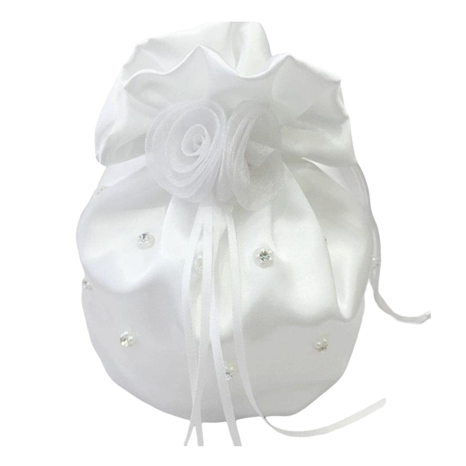 Bridal Bag Handbag Wedding Flower Girl Decorated Bags for Candy Party Prom-image-14