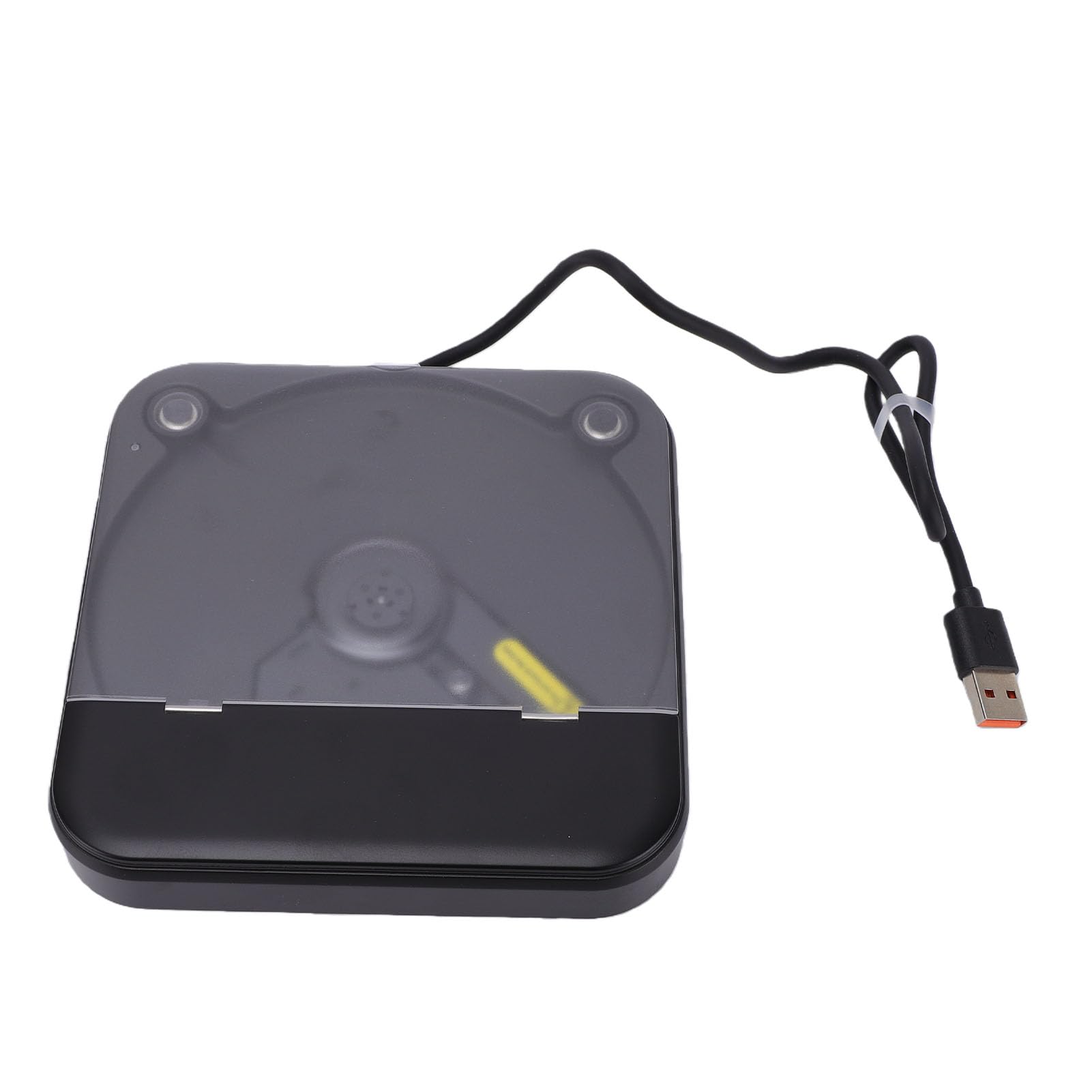 Lecteur CD de Voiture Portable avec Entrée USB AUX, Lecteur CD Externe Anti-Saut pour Véhicule, Télécommande, Compatible avec Système Audio Domestique TV pour Ordinateur Portable, CDR MP3