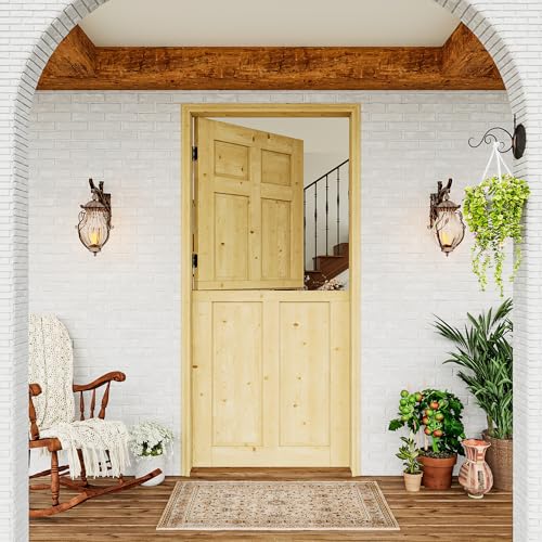 Exterior Prehung Dutch Door 36