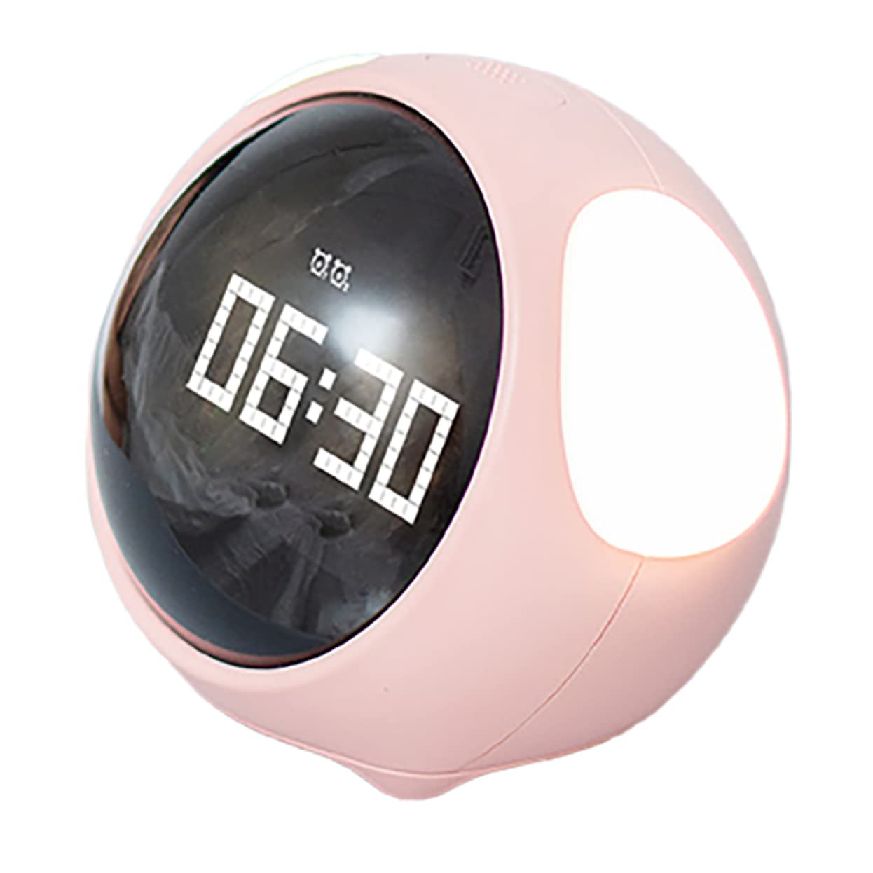 Réveil lumineux numérique LED enfant Ciieeo en silicone rechargeable 1500mAh
