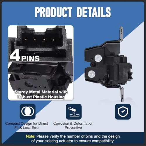 Cerraduras de maletero para Mini Cooper 2014-2022 puerta trasera 4