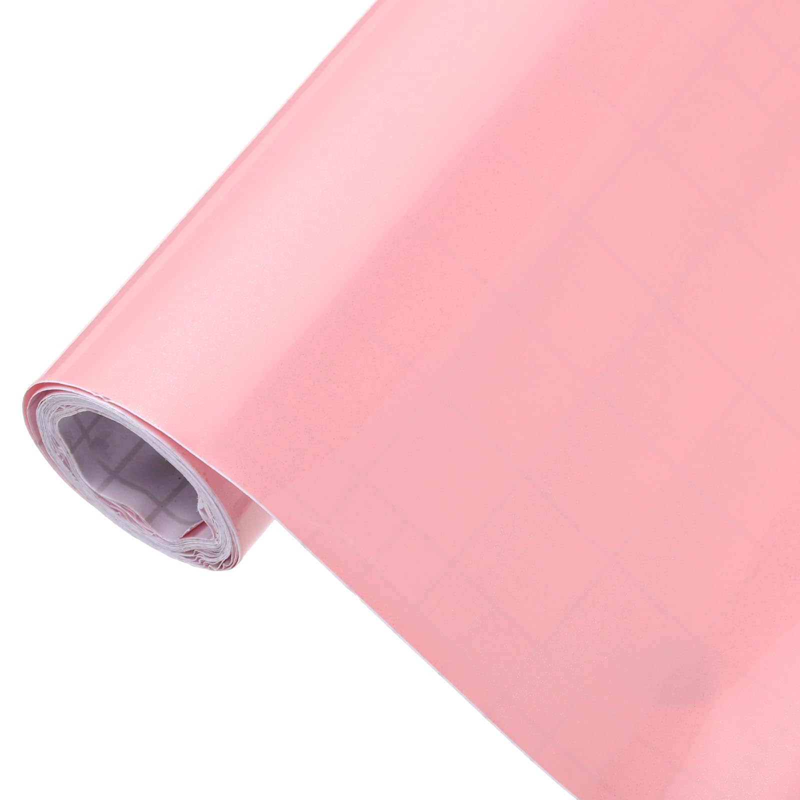 Papier contact rose brillant pour relooker un bureau ou une armoire