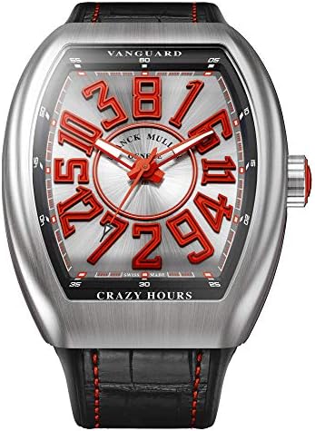 Vanguard Red Crazy Hours Watch