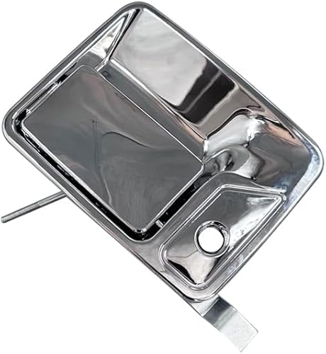 Miniatura 10 de Manija de puerta exterior cromada para el lado del conductor, compatible con Ford Super Duty F250 F350 F450 F550 F650 F750