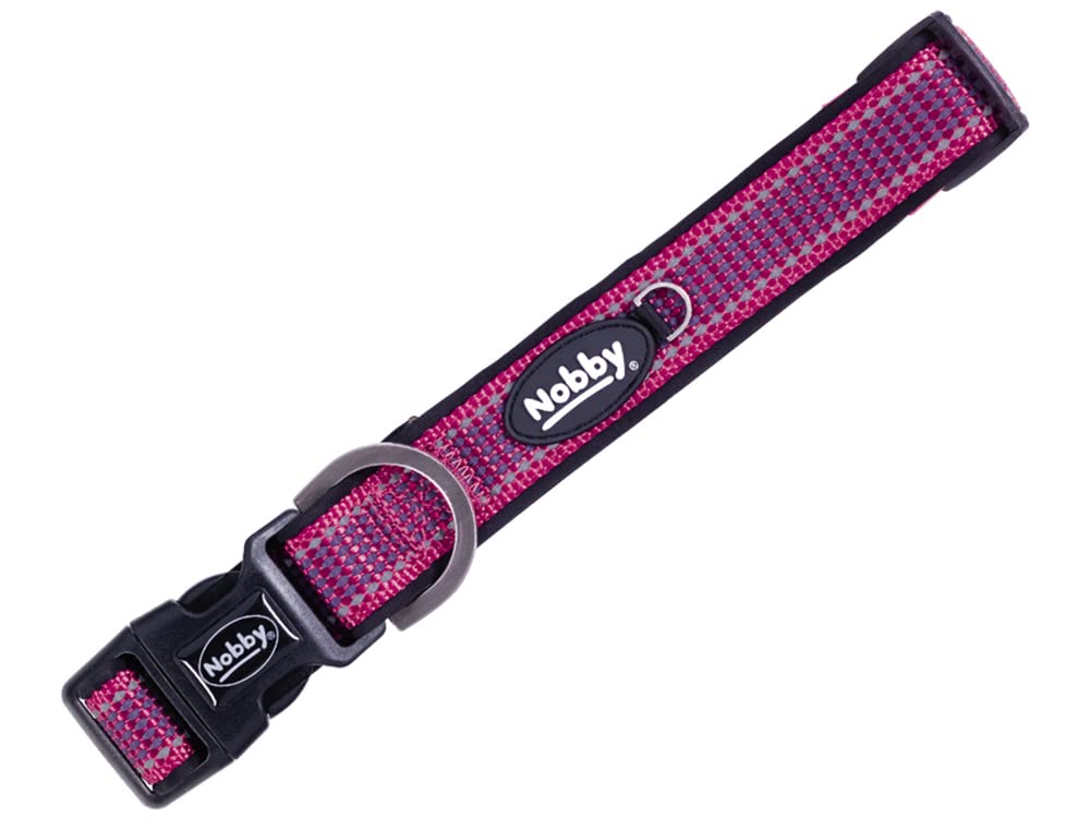 Nobby Kalea Collar Raspberry Length 50-65 cm Width 20/25 mm Pack of 1