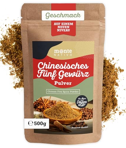 Polvo de Cinco Especias Chinas Monte Nativo (500g) - Mezcla