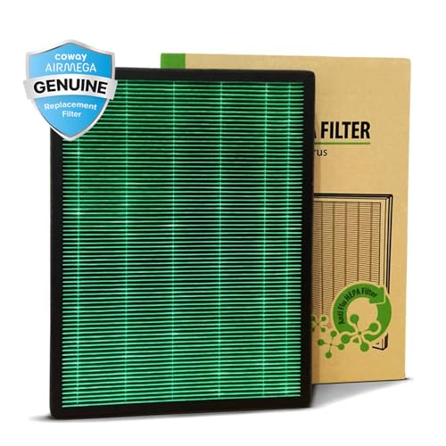 Image of Coway Original Anti-Virus Green H13 True HEPA Filter for Coway AIRMEGA 150 (AP-1019C), 8500 Hrs (Approx. 1.5-2 yrs) Long Life | Traps & Kills Allergies, Virus, Germs, PM 0.01 with 99.999% efficiency