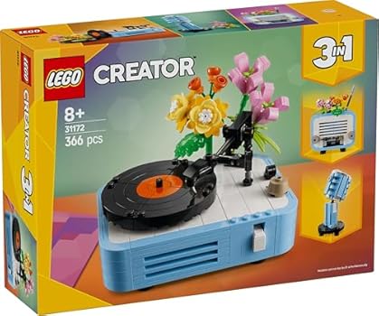 LEGO Creator 3-in-1 Turntable and Flowers Plant Building Game LEGO Creator 3-in-1 Turntable and Flowers Plant Building Game