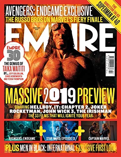Empire Magazine (February, 2019) Massive 2019 Preview Single Issue Magazine – January 1, 2019