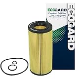 ECOGARD X5593 Premium Cartridge Engine Oil Filter for Conventional Oil Fits Mercedes-Benz E320 3.2L