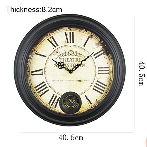 Horloge murale extérieure pour embellir votre terrasse rétro - 7