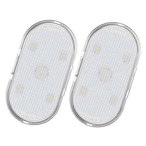 CONGARTENO 1pair Led Car Interior Lights USB Ambient Lighting Kit Touch Control Compact Led Night Lights for Automotive Decor Versatile Installation Options