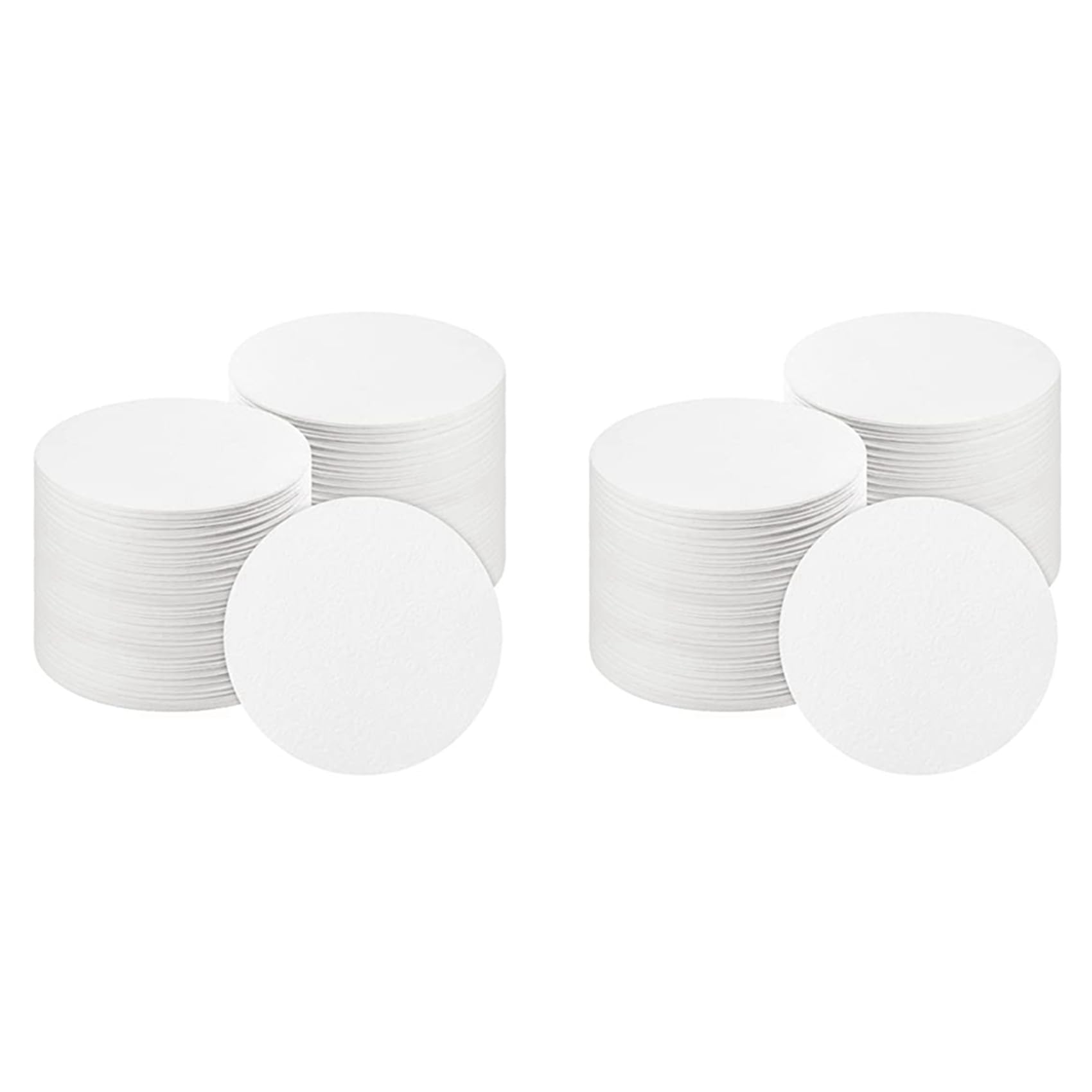 Papier pour four à micro-ondes en fibre de céramique ronde 4,7 pouces | 200 feuilles isolantes