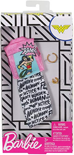 Barbie Roupas e Acessórios Vestido Colete Mulher Maravilha