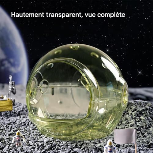 Hutte de reproduction transparente pour perruche conure et canari - 3