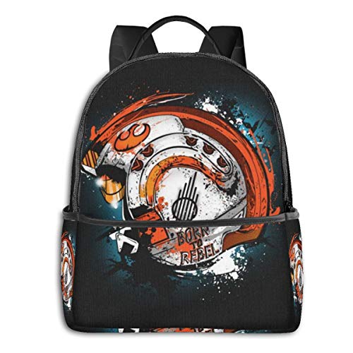 Star Trek Mochila escolar para hombres y mujeres  se adapta a una ligera bolsa de portátil