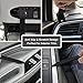 Auto Trim Removal Tool Kit,13 Pcs Car Panel Door Window Tools Kit,Auto Clip Fastener Remover Pry Tool Set-Black