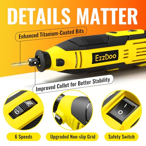 EzzDoo Handheld Electric Chainsaw Sharpener