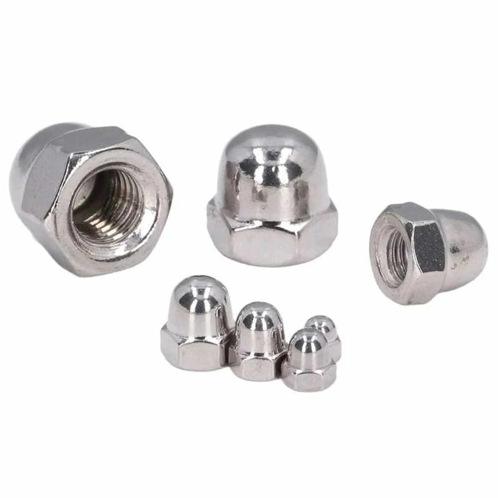 Zestaw asortymentowy nakrętek sześciokątnych kopułkowych ze stali nierdzewnej(M3-M12-172pcs)