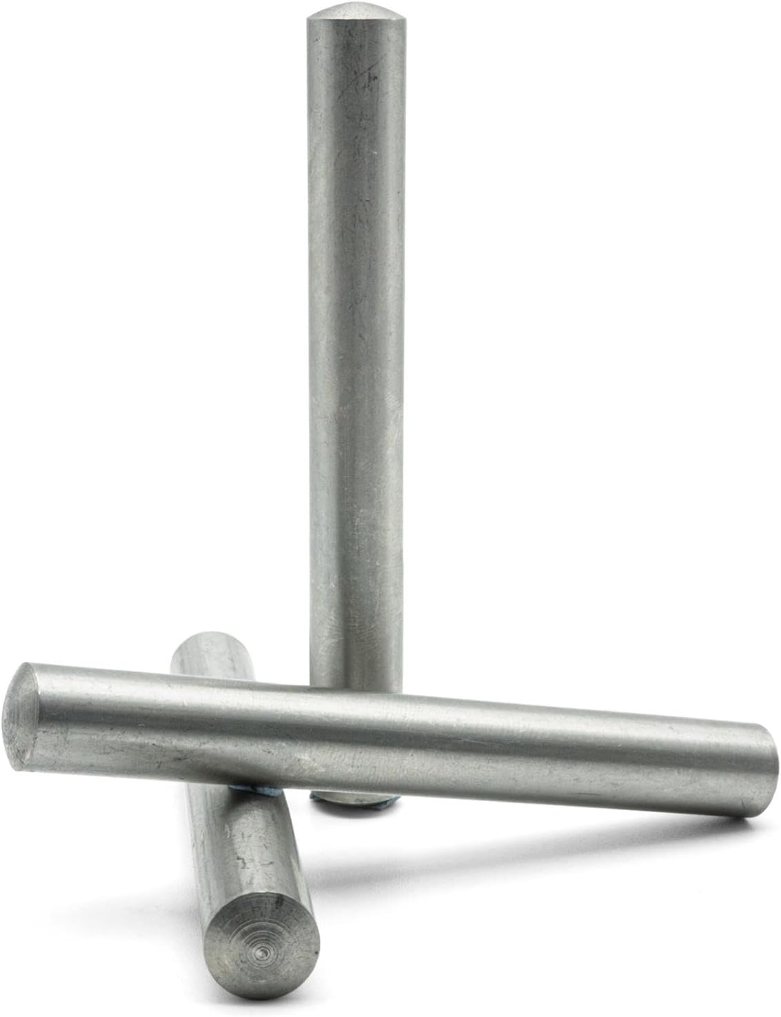 Hippo Hardware M2 (2mm X 28mm) Dowel Pins Solid Metal Parallel Pins A2 Stainless Steel DIN7 (Pack of 10)