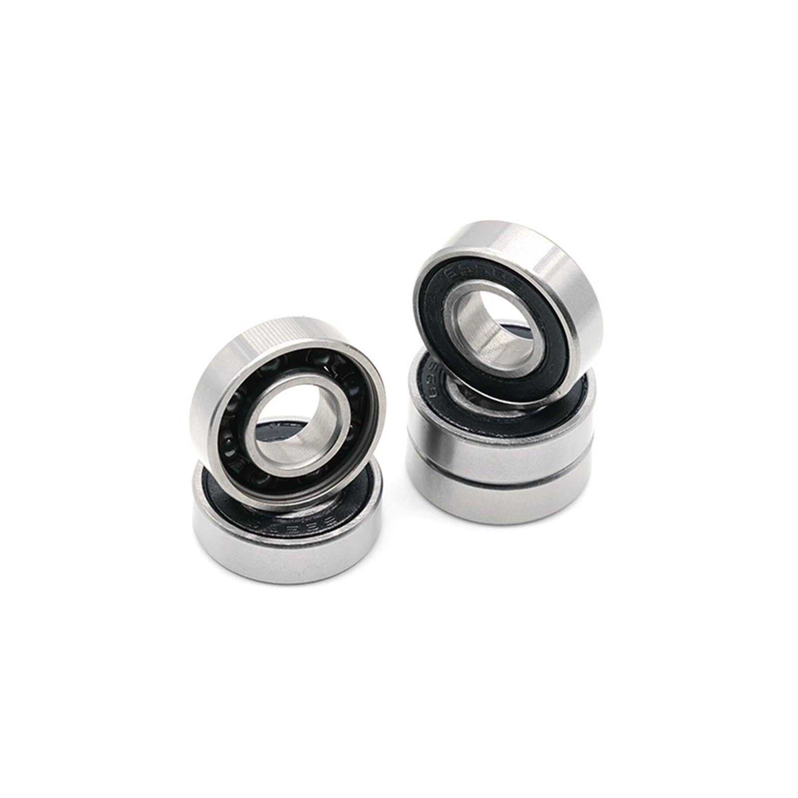 Bearing, 606 6003 6704 6808 Hybrid Ceramic Bearing ABEC-7 1PC Industry Motor Spindle Hybrids Si3N4 Ball Bearings 3NC HC(1PC 6003RS CB) Wear Resistance(1PC 6003RS CB)