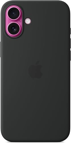 Apple Coque en Silicone avec MagSafe pour iPhone 16 Plus - Noir - 3