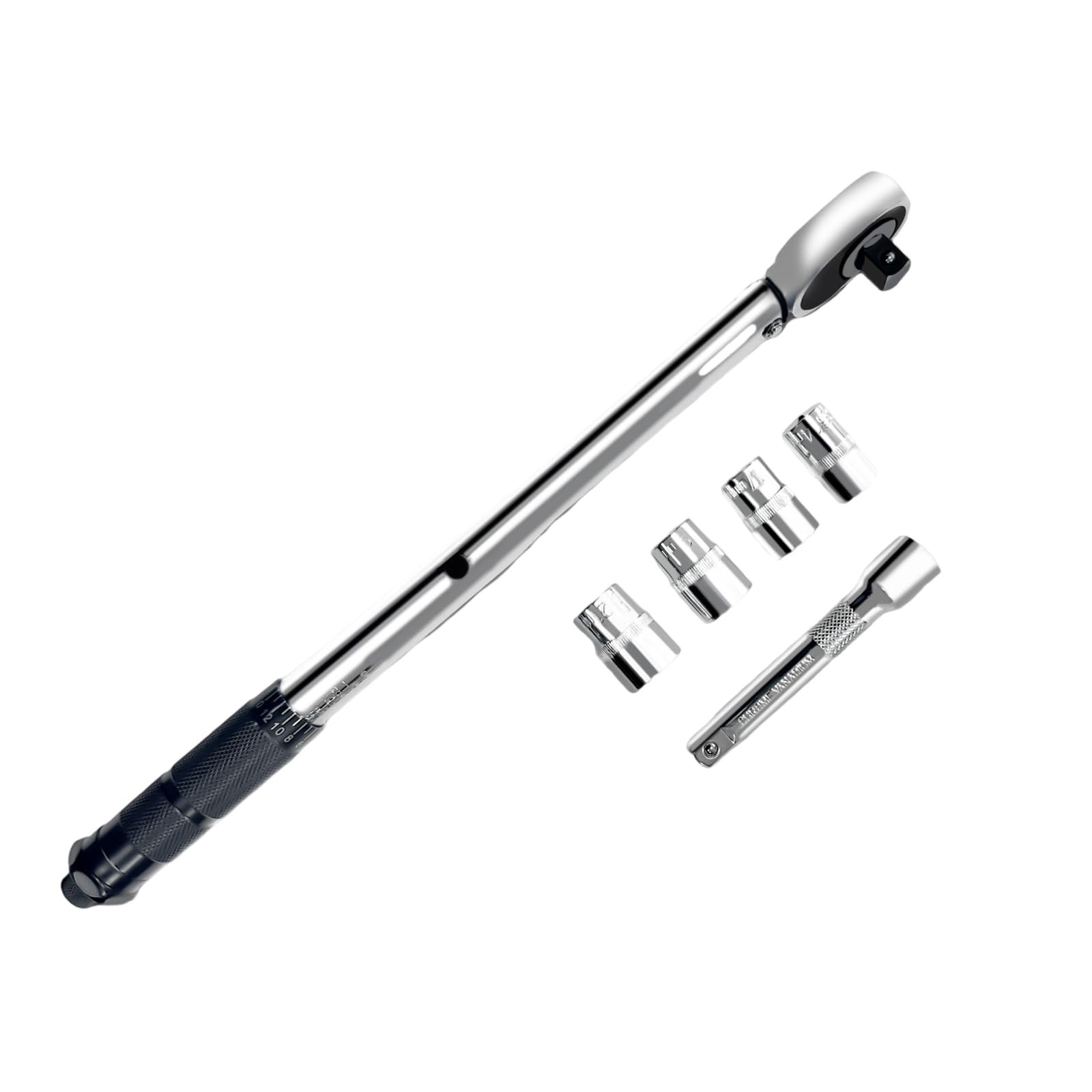 Hsioluted Multifunctional High Accuracy Quick Releases Socket Wrench Spanner Set for Efficient Use by Mechanics Repair Hobbyist Automotive