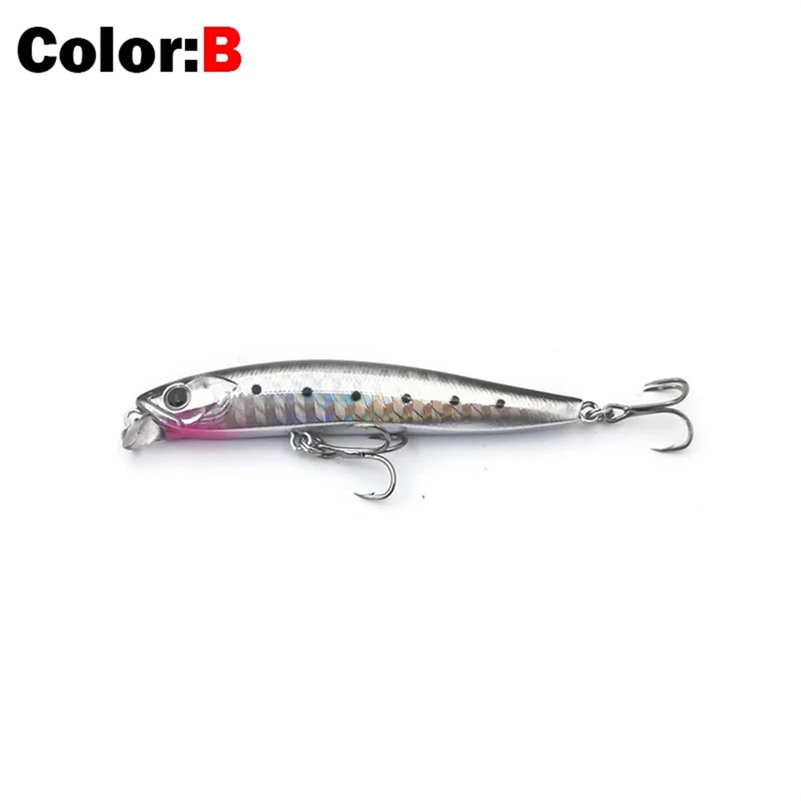 Leurre méné coulant en Eau Douce, Faux appât Artificiel Tremblant for la pêche à la Truite, au brochet, à la Perche, matériel de pêche, Wobblers