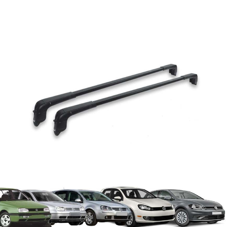 BARRE PORTATUTTO PORTABAGAGLI GEV PREMONTATE PER GOLF IIII,IV,V,VI,VII CON TETTO...