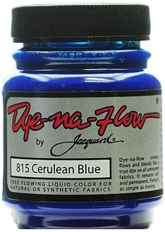 Jacquard Dye-Na-Flow Fabric Colors (Cerulean Blue) 3 pcs sku# 1825212MA