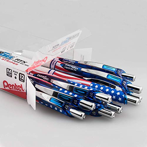 Bolígrafo Pentel EnerGel RTX Retráctil Gel Líquido 12 unid. miniatura 5