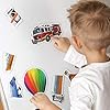 Magdum Transporte Puzzle Magnetico - 6 piezas Puzzle 3 años - Vehículo Imanes Niños - Imanes Nevera Niños - Juego Imanes - Juegos Magneticos Para Niños - Imanes Para Niños - Juguetes Educativos 3 Años #1