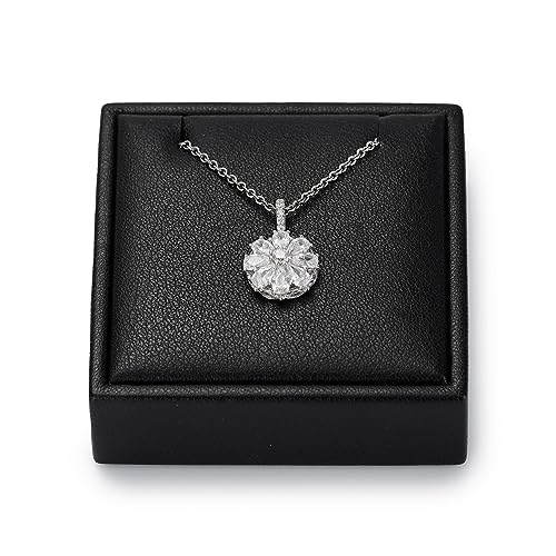 Jewelry Stand PU Leather Necklace Display Holder Showcase Display Block Jewellry Storage Stand for Shows(Black)