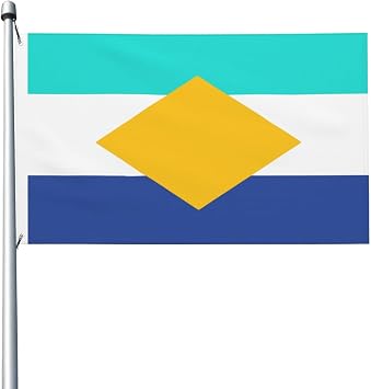 Flag Of Snowchester 3x5ft Double-Sided Printed Flag Outdoor Decorative Flag 3by5 Non-Fading, Black