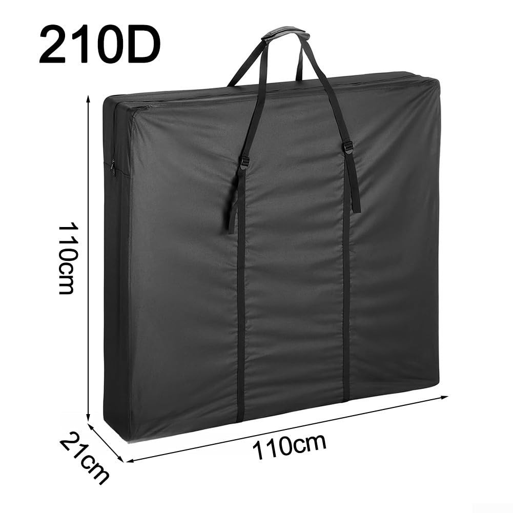 Folding Table Storage Bag Waterproof Oxford Cloth 210D 420D 600D, 110 X 21 X 110 Cm Large Carrying Bag For Folding Tables, Picnic Tables Cover With Shoulder Strap(210D) — view 2