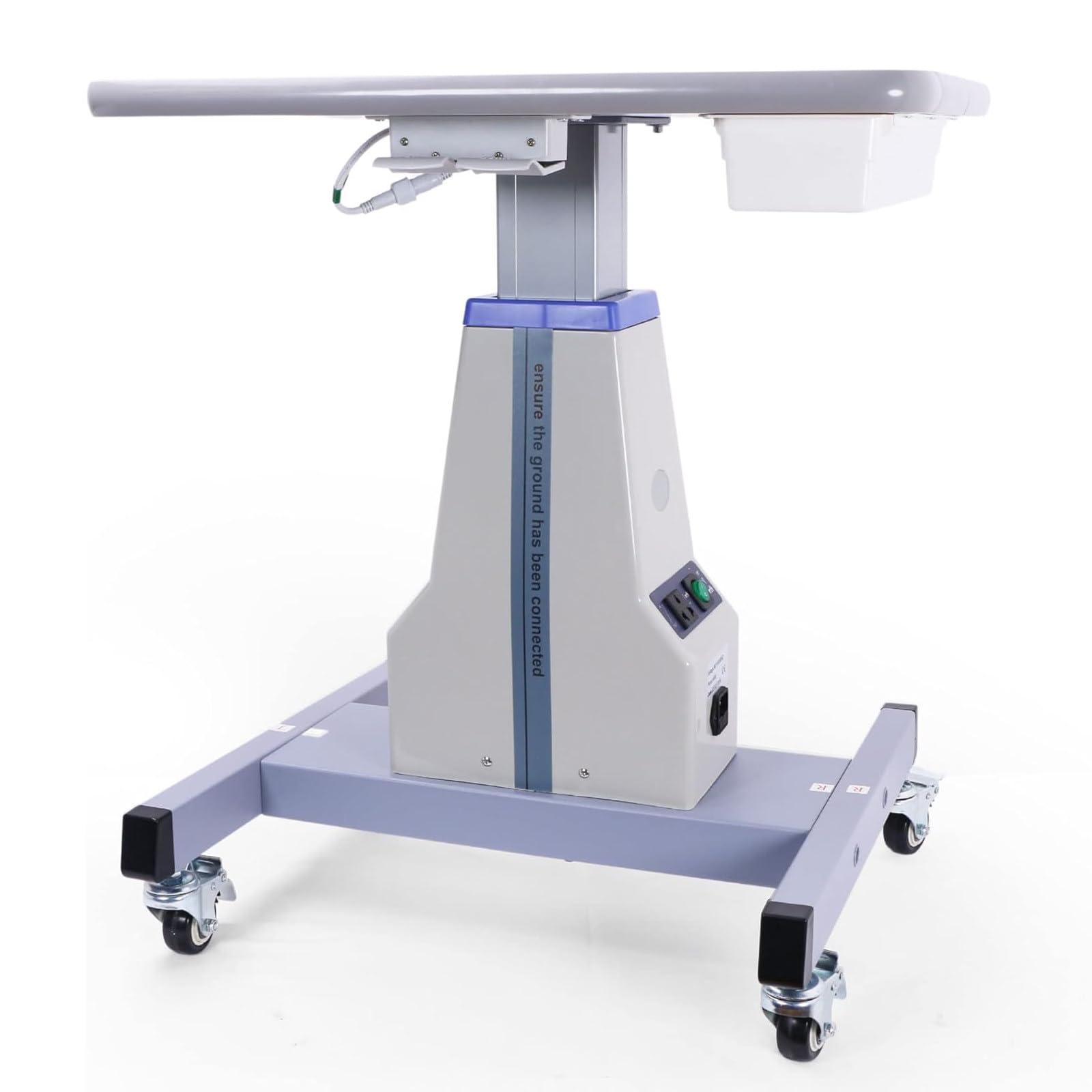 BeoyNot Optical Optometry Motorized Instrument Lift Working Table White