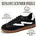 Project Cloud Fashion Sneakers for Women 2026 - Lace-Up Shoes Trendy Women Sneakers with Memory Foam Insole Women's Fashion Sneakers Non-Slip Womens Shoes (Irita, Black, 7.5)