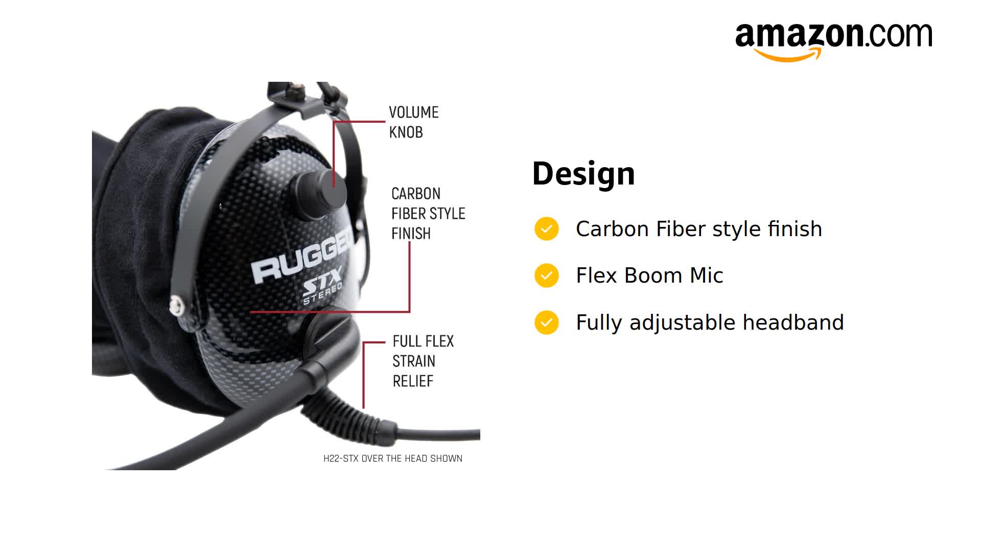 Amazon.com: Rugged Radios Over The Head Ultimate Offroad