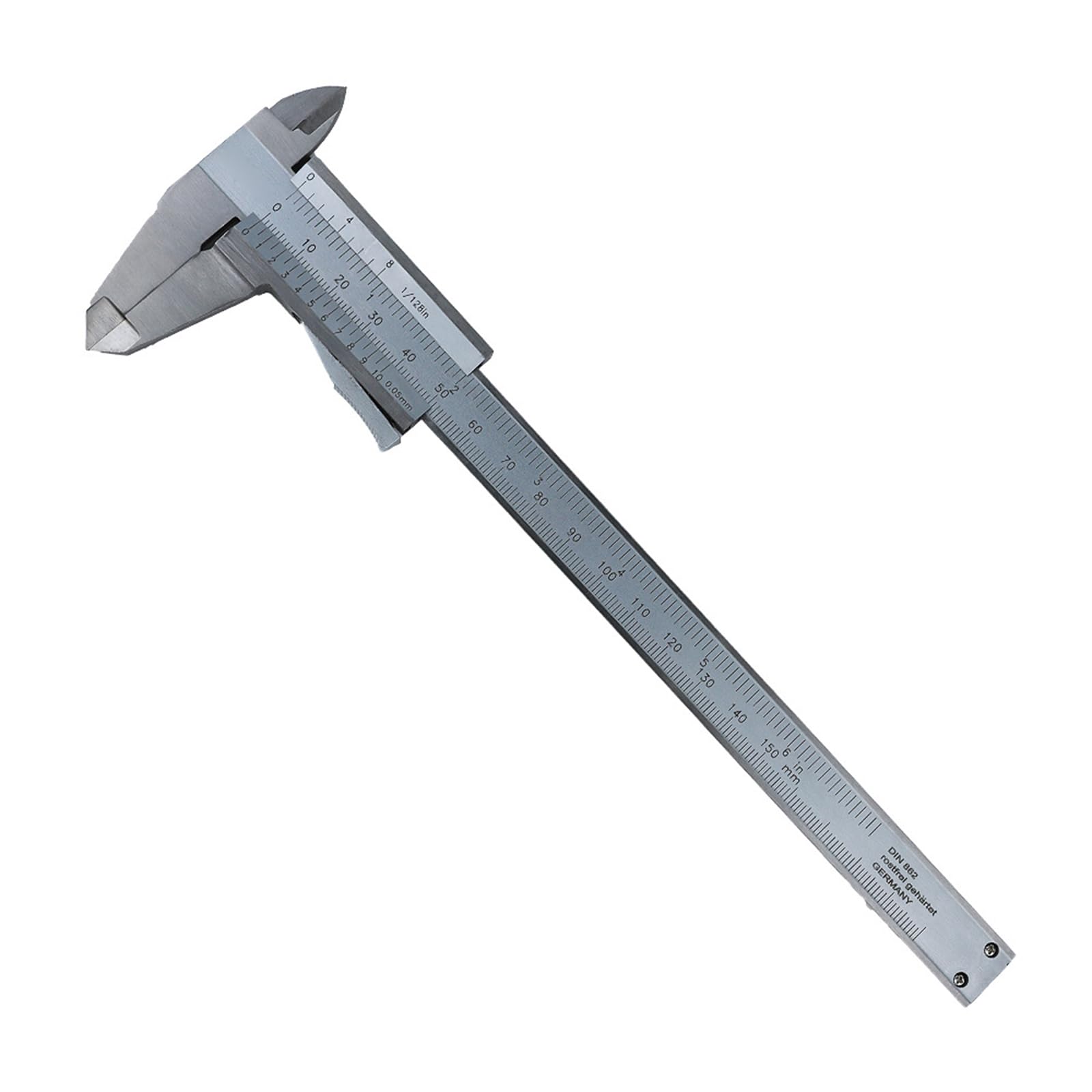 Zxfdsfdbnm 150Mm Accuracy Portable Vernier Caliper 0 To With Clear Scale For Workshops Metal Height Measure High Measurement Tool Professional Height Measuring Instrument Measuring Tool Metal Depth Measure